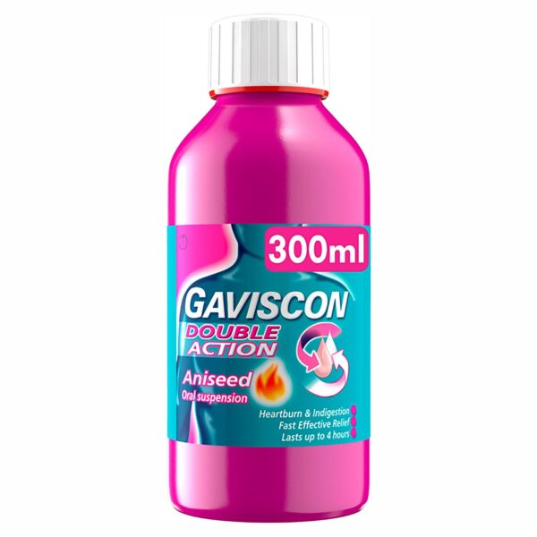 Gaviscon Double Action Aniseed 300ml