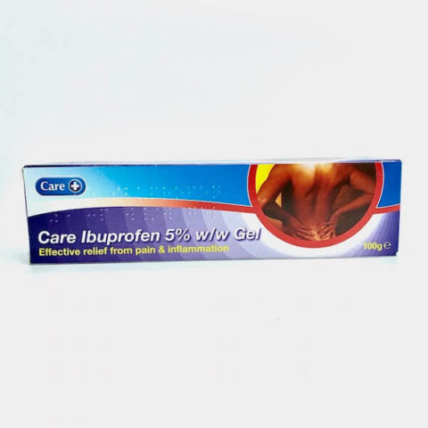 Care Ibuprofen 5% Gel 100g