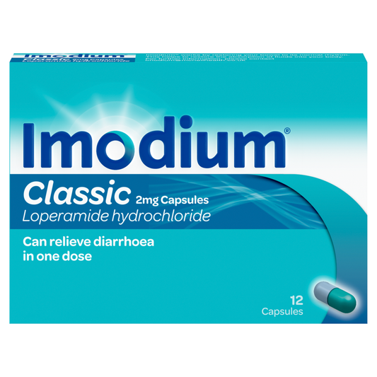 Imodium 2mg - capsules (12)