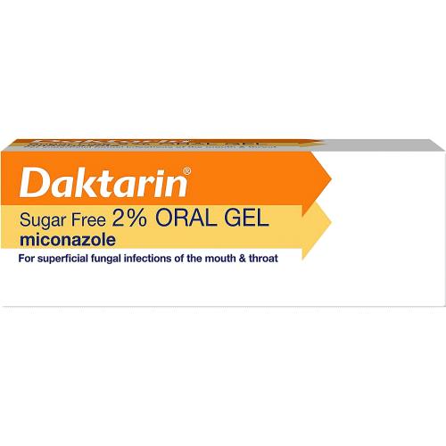 Daktarin Sugar Free 2% Oral Gel 15g