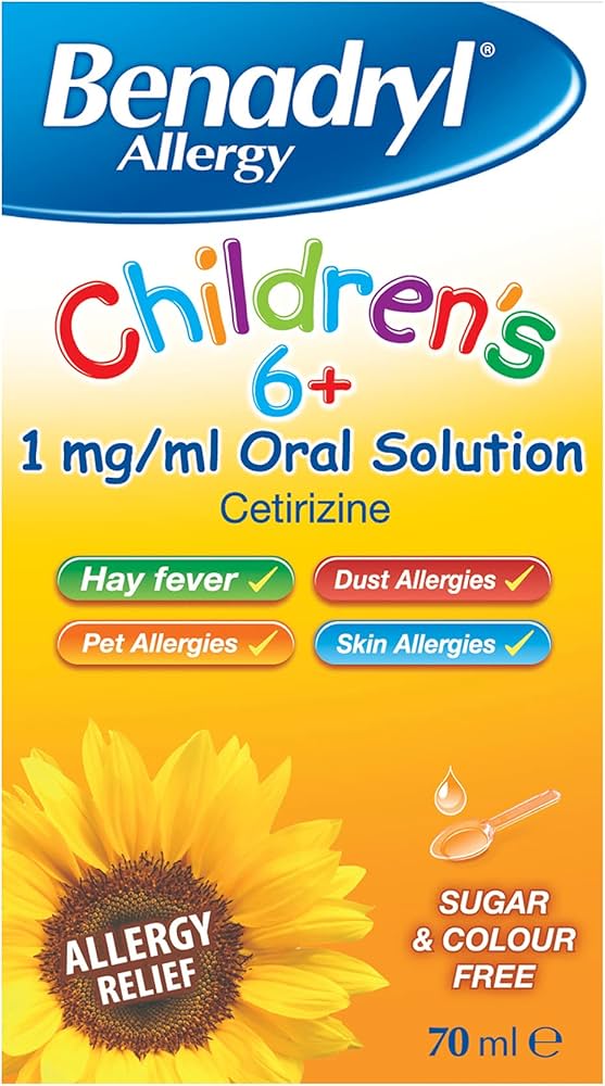 Share BENADRYL® Allergy Children’s 1mg/ml Oral Solution