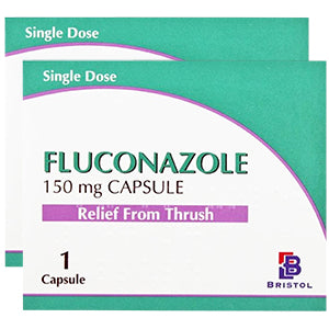 2 x Fluconazole Fungal Infection Capsule