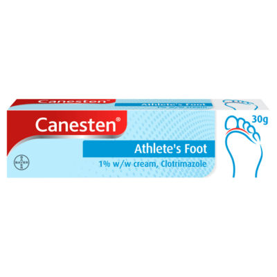 Canesten Dual Action Foot Cream – Pack of 15g (Formerly Canesten AF)