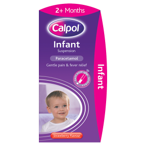 Calpol Infant Suspension Strawberry Flavour 2+ Months 100ml