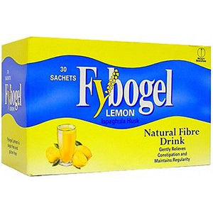 Fybogel (Ispaghula Husk Sachet) – Lemon Flavour 30 Sachets