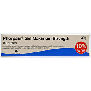 Ibuprofen Gel 10% 30g (Ibuleve Substitute)