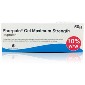 Ibuprofen Gel 10% 50g (Ibuleve Substitute)